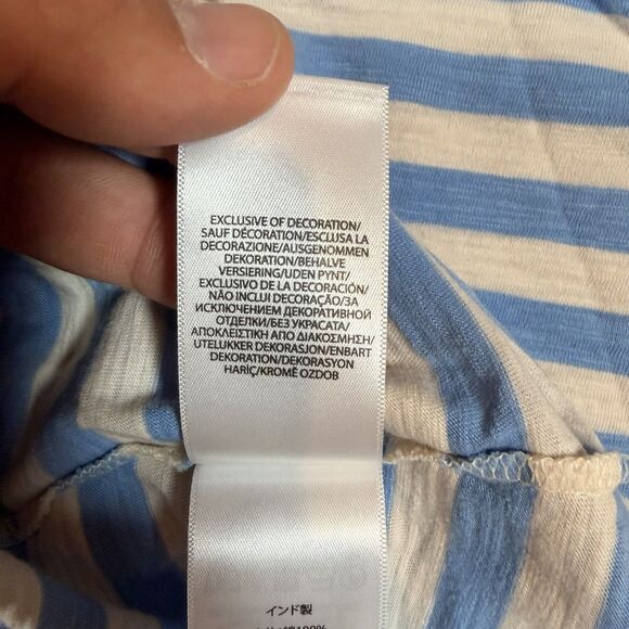 NWT Lauren Ralph Lauren Women's Mid Sleeve Cottage Shirt Size Large MSRP $79.50 - Picture 7 of 8